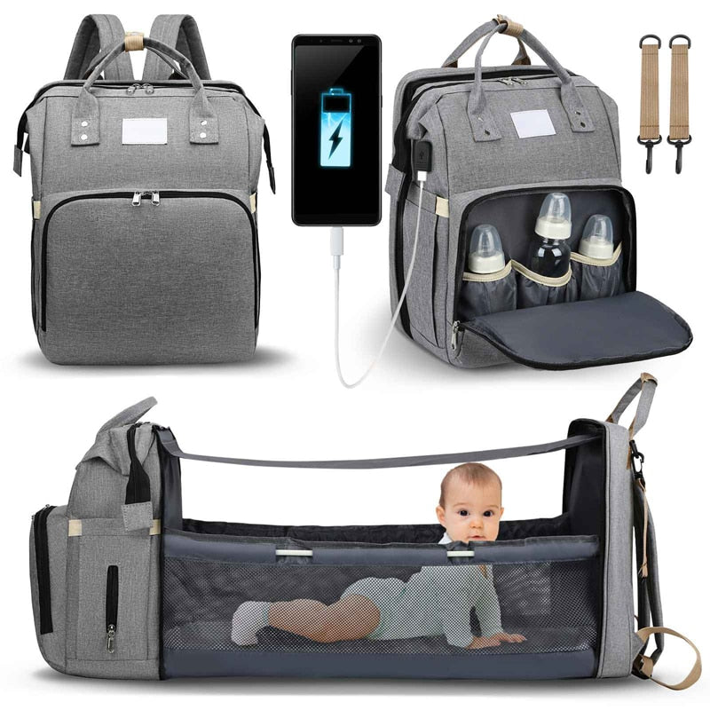 Sac à langer portatif | Berceau de voyage BabyNappy™ - Banks Barthelemy